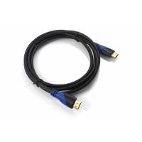Кабель HDMIm-HDMIm 1.0м (GC-HM101-1.0m-L, ver.1.4, с позолоченными контактами, black-blue) Greenconnection