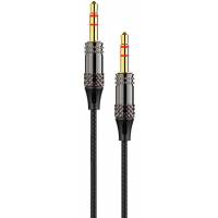 Кабель аудио 3.5mm Jack (m) - 3.5mm Jack (m) 1.0m (FAC03-01, black) FUMIKO