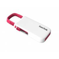 Флеш накопитель USB 2.0 8Gb SanDisk Cruzer U (SDCZ-008G-B35WP, white-pink)