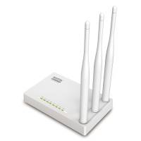 Роутер NETIS WF2409E (300Mbps, 2.4GHz, 4 ports, 100Mbps, 3 внешние несъёмные антенны 5dBi, white)