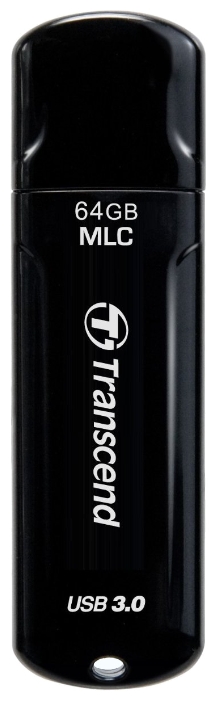 Флеш накопитель USB 3.1 64Gb Transcend JetFlash 750K (TS64GJF750K, 130Mb/s, black)