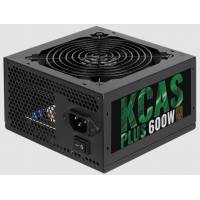 Блок питания AeroCool 600W (KCAS-600W PLUS, 80+ Bronze, 120mm, 20+4+4+4pin, 4*PCI-E 6+2pin, 7*SATA, 4*HDD) RTL