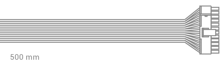 Блок питания DEEPCOOL 800W (PK800D, 80+ Bronze, 120mm, 20+4+8+4+4, 4xPCI-E 6+2pin, 8*SATA, 4*HDD) RTL