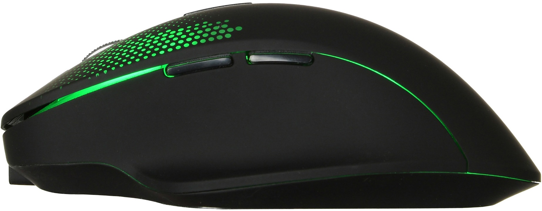 Мышь беспроводная Oklick 636LWC (optical, 1600dpi, аккумулятор, подсветка, soft-touch, black)