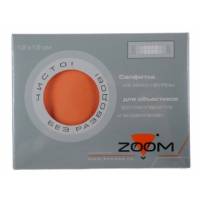Салфетка для оптики Konoos Zoom KFS-1 (микрофибра, 12x12cm, orange)