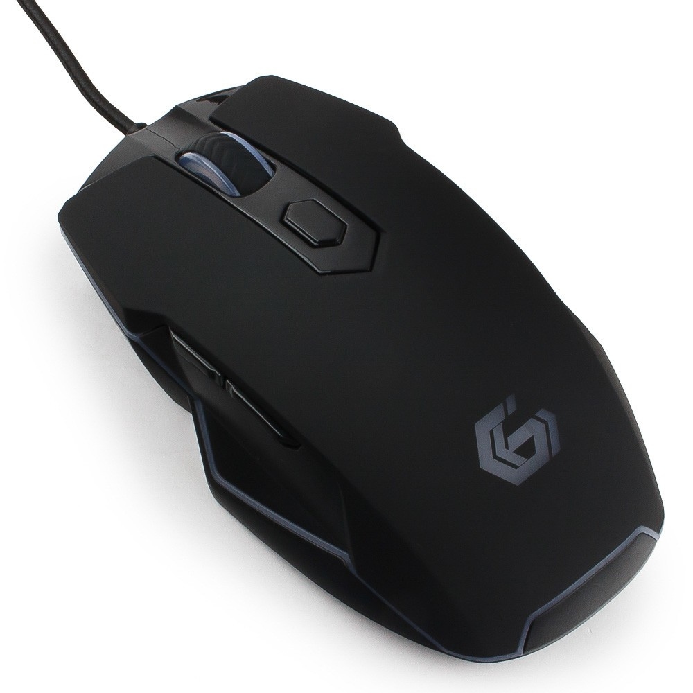 Мышь Gembird BIG DADDY MG-740 (USB, optical, 4000dpi, 1.7m, игровая, black)