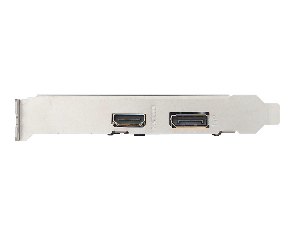 Видеокарта MSI GF GT1030 2Gb (GT 1030 2G LP OC, 64bit, GDDR5, HDMI+DP) RTL