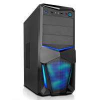 Корпус ACCORD P-41B (без Б/П, ATX 2*USB Audio, black)