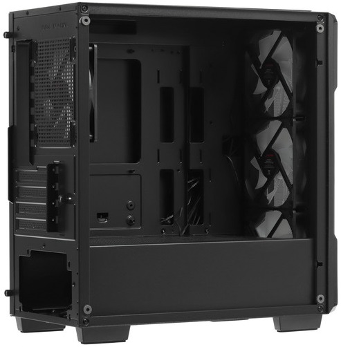 Корпус ARDOR GAMING Dominion X3-Mini FRGB (без БП, mATX, USB3.0, 4x rainbow LED Fan, black)