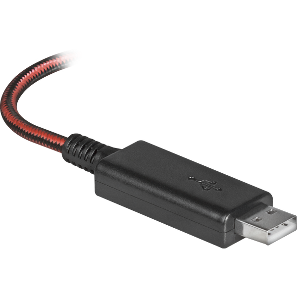 Наушники Redragon DELIRIUM PRO (полноразмерные закрытые, подключение по USB, c микрофоном, игровые, виртуальный объёмный звук 7.1, 2m, black)