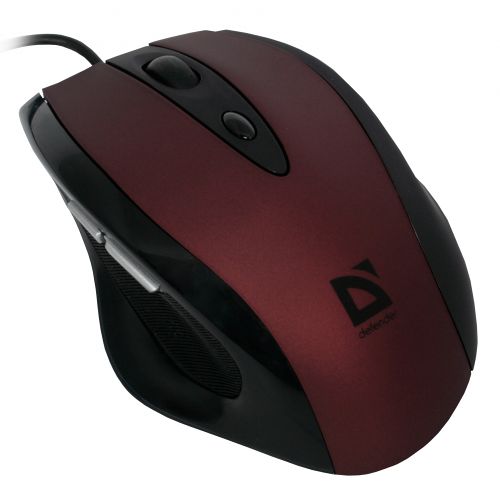 Мышь Defender Opera MB-880 (USB, optical, 2000dpi, 1.5m, red)
