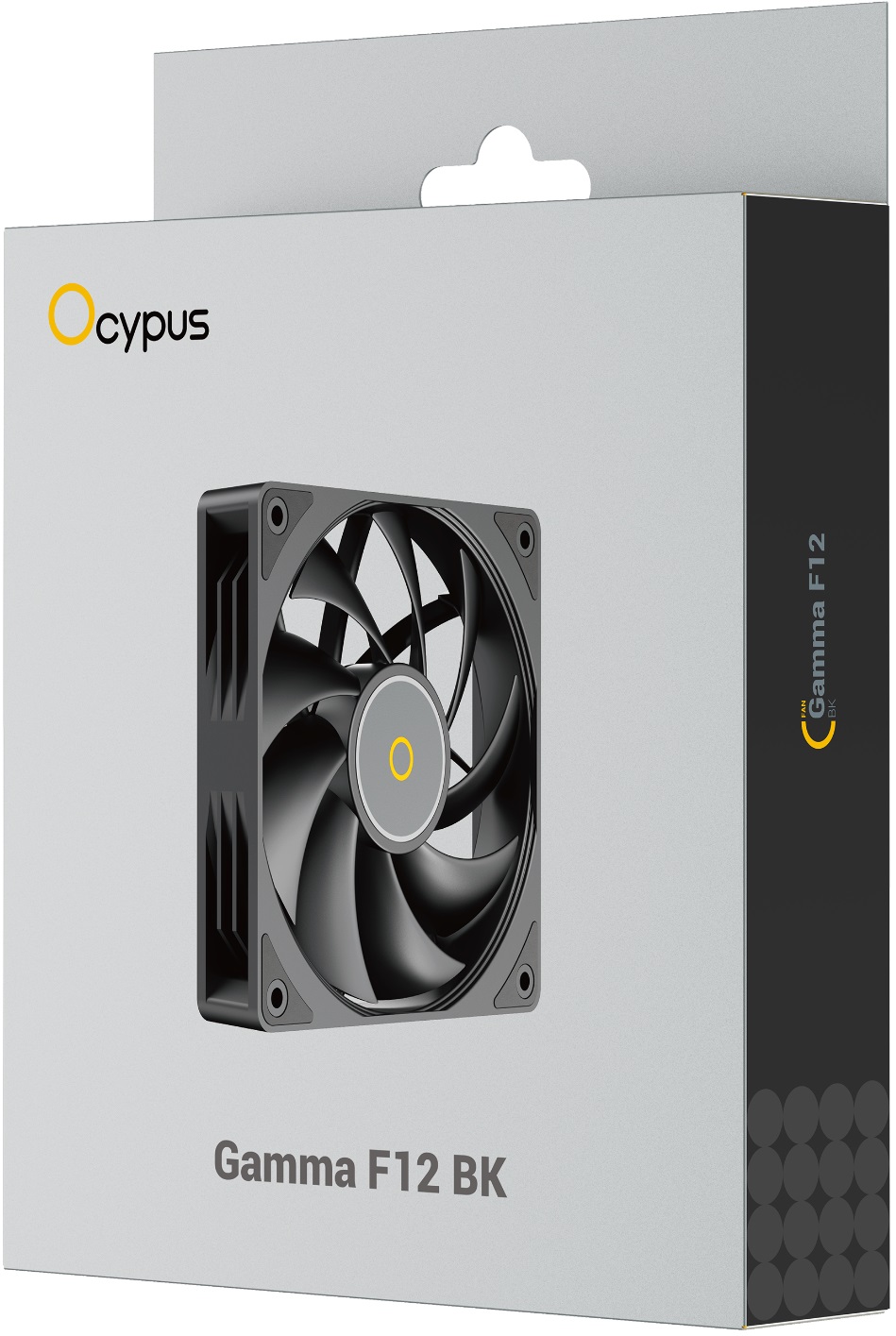 Вентилятор Ocypus Gamma F12 BK (120x120x25mm, Hydro, 1300rpm, 25dBa, 3pin, black) RTL