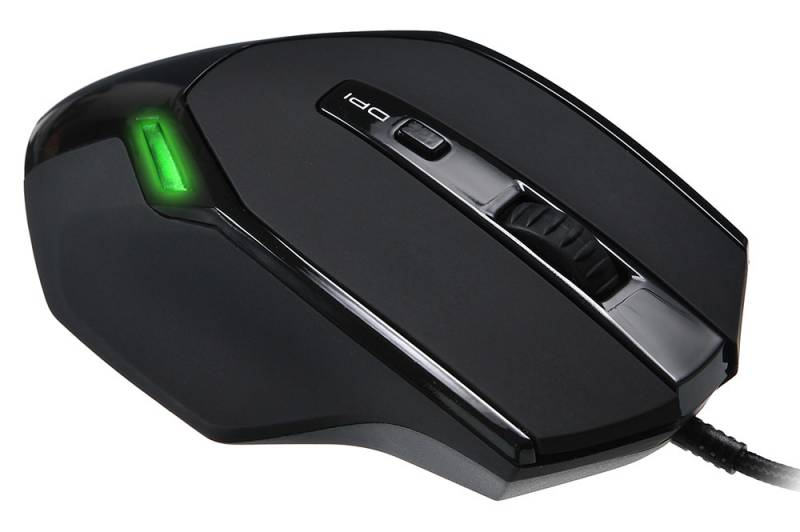 Мышь Oklick PREDATOR 835G (USB, optical, 3200dpi, игровая, black)