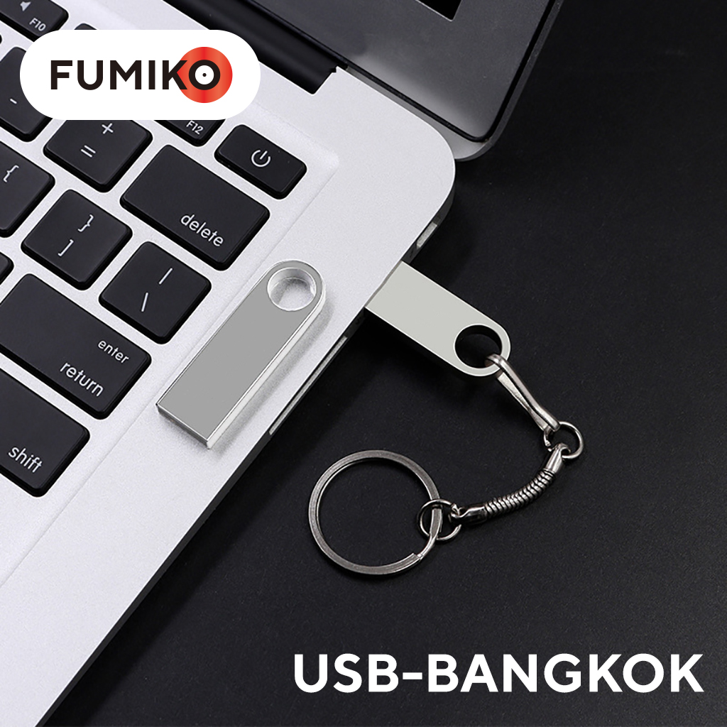 Флеш накопитель USB 2.0 4Gb FUMIKO BANGKOK (FBK-01, silver)