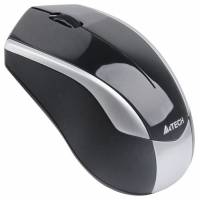 Мышь беспроводная A4Tech G7-400D-2 (optical, 2000dpi, AA, black-silver)