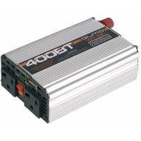 Преобразователь напряжения QUMO (12V входное, 220V выходное напряжение, в прикуриватель / на клеммы, USB, мощность 400W)