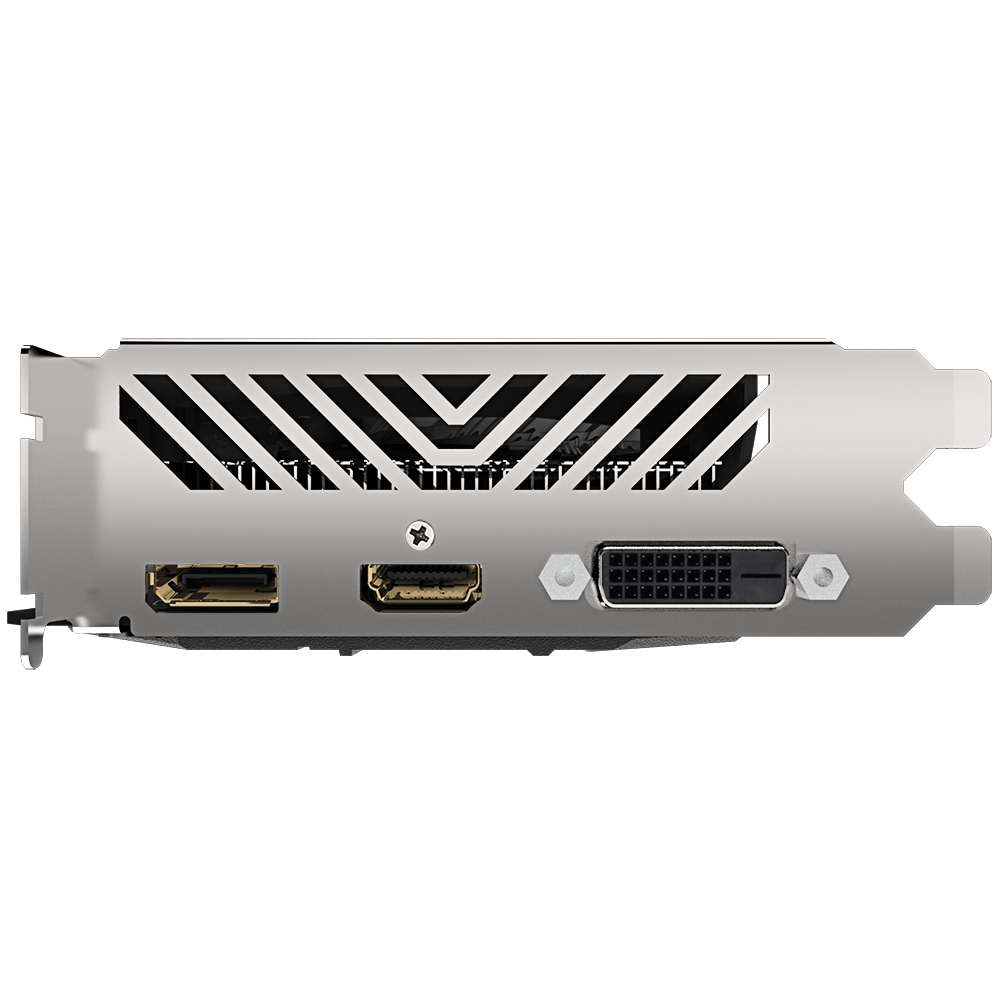 Видеокарта Gigabyte GF GTX1650 Super OC 4Gb (GV-N165SWF2OC-4GD, 128bit, GDDR6, HDMI+DP+DVI) RTL