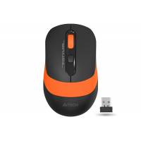 Мышь беспроводная A4Tech Fstyler FG10 (optical, 2000dpi, AA, black-orange)