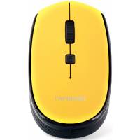 Мышь беспроводная Гарнизон GMW-550-1 (optical, 1600dpi, AA, soft-touch, black-yellow)