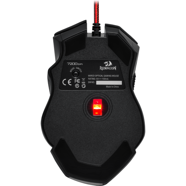 Мышь Redragon GRIFFIN (USB, optical, 7200dpi, игровая, RGB подсветка, black)