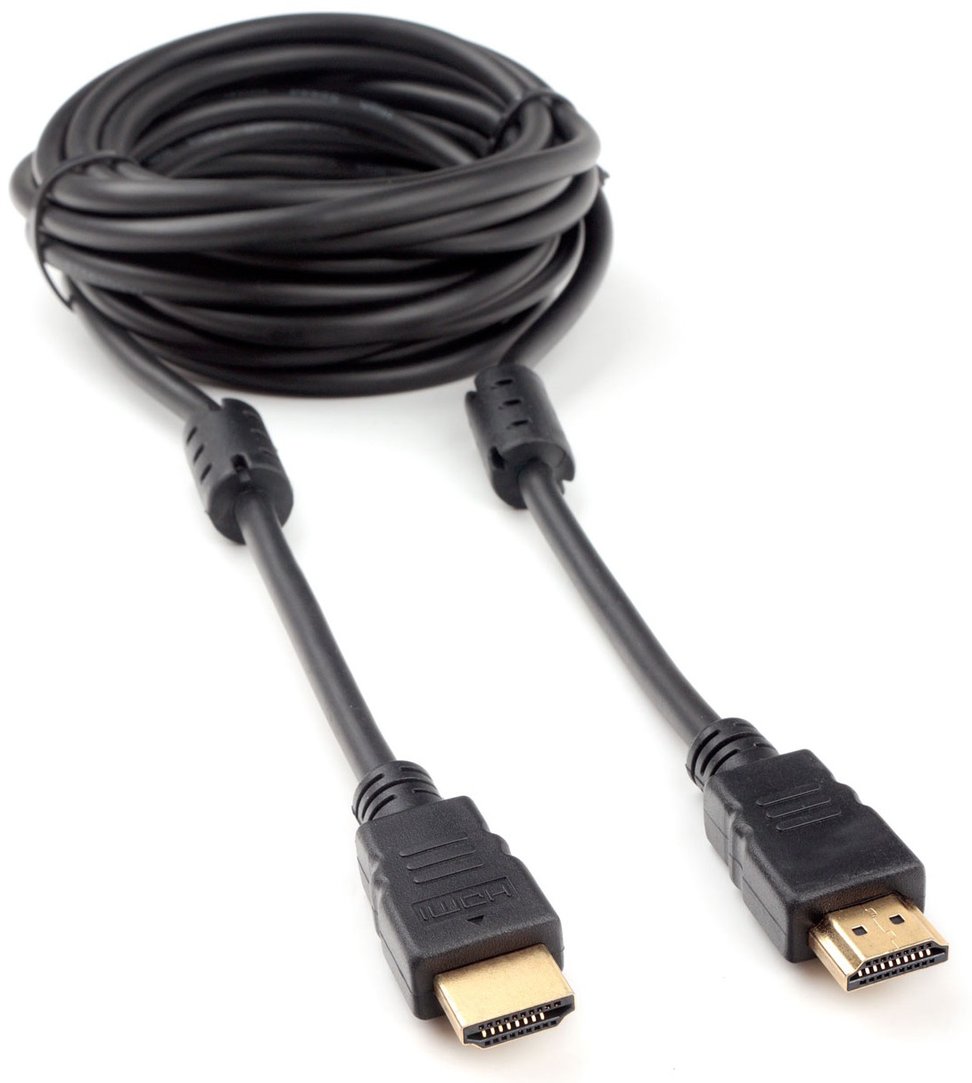 Кабель HDMI (m) - HDMI (m) 4.5m (CCF2-HDMI4-15, 4K, ver.2.0, медь, 2 ферритовых фильтра, с позолоченными контактами, экранированный, black) Cablexpert
