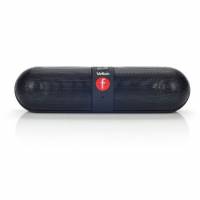 Колонки Velton VLT-SP114BTBl (6W, портативные, аккумулятор 1200mAh, Bluetooth v.2.1, микрофон, громкая связь, AUX, USB, MicroSD, FM, MP3, black)