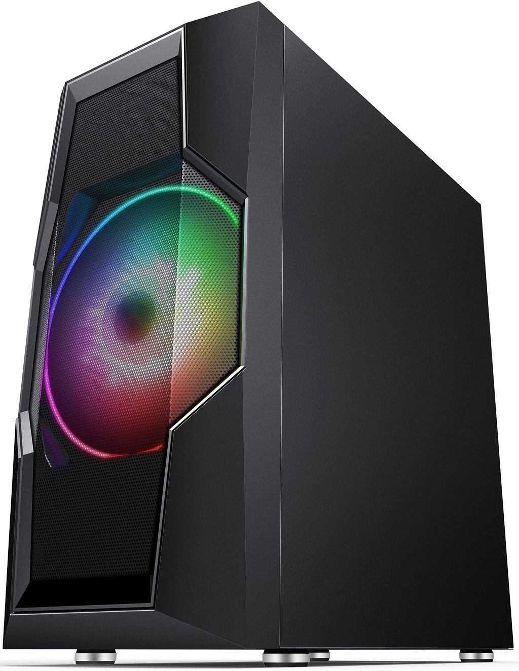 Корпус Formula V-LINE 2057B (без БП, ATX, RGB, USB 3.0, black)
