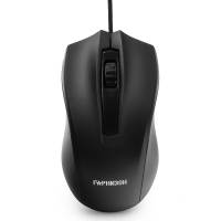 Мышь Гарнизон GM-115 (USB, optical, 800dpi, 1.5m, black)