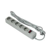 Сетевой фильтр ExeGate (SP-5-3G, 5 розеток, 3 метра, grey) OEM