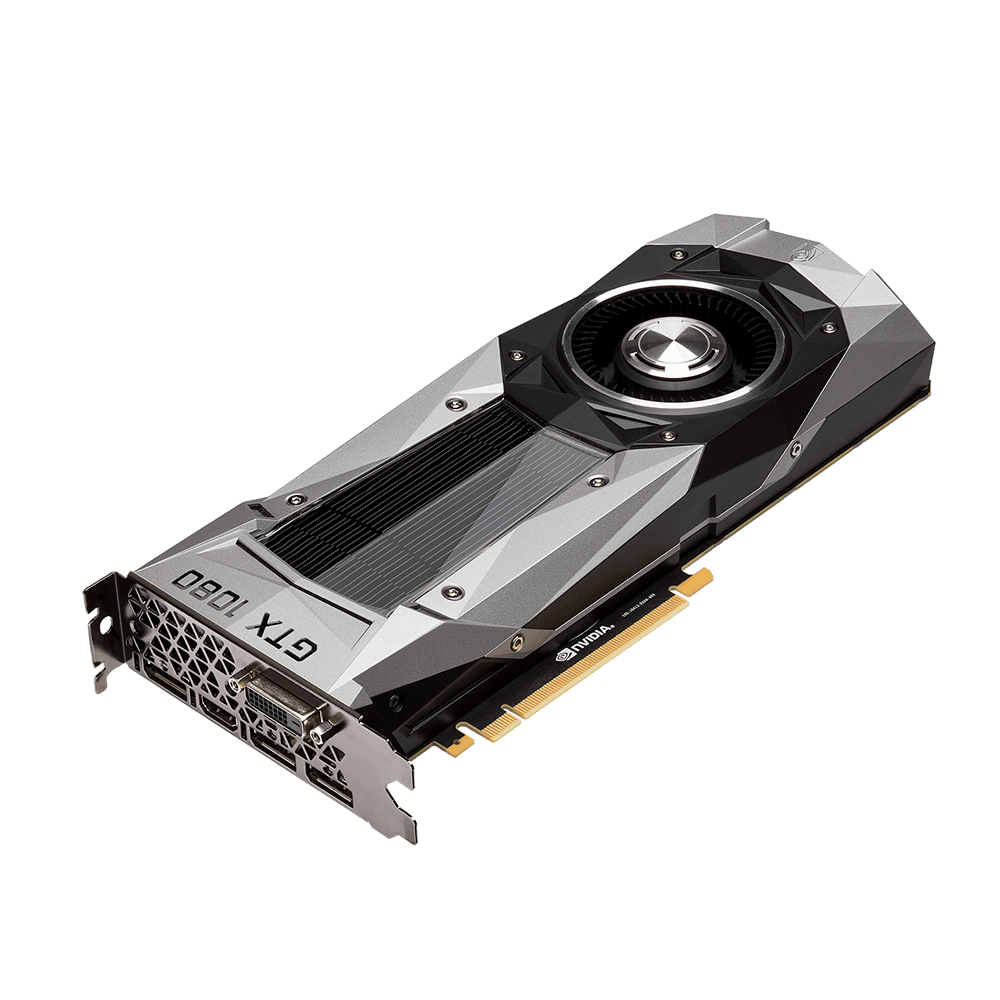 Видеокарта Gigabyte GF GTX1080 8Gb (GV-N1080D5X-8GD-B, 256bit, GDDR5, DVI+HDMI+3xDP) RTL