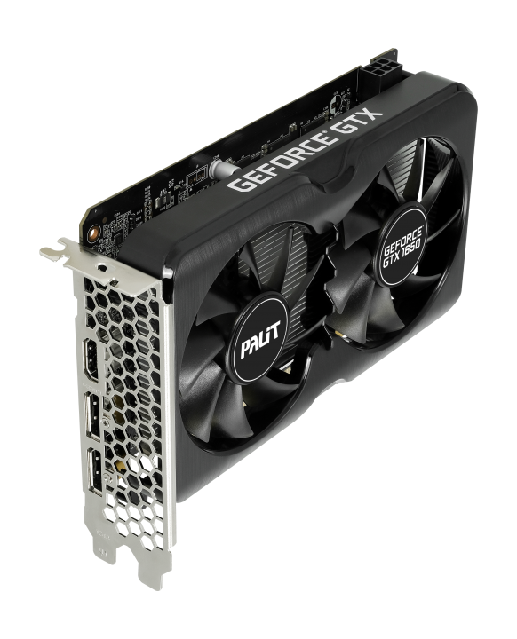 Видеокарта Palit GF GTX1650 GAMING PRO OC 4Gb (128bit, GDDR6, 2xDP+HDMI) RTL