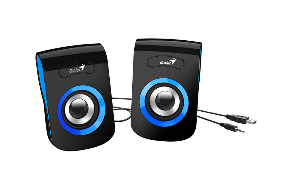 Колонки Genius SP-Q180 (2x3W, USB, blue)