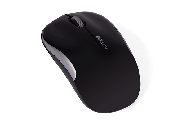 Мышь беспроводная A4Tech G3-300N (optical, 1000dpi, AA, black-silver)