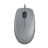 Мышь Logitech M110 Silent (USB, optical, бесшумный клик, 1000dpi, grey)
