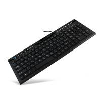 Клавиатура Crown CMK-201 (USB, мультимедийная, black)