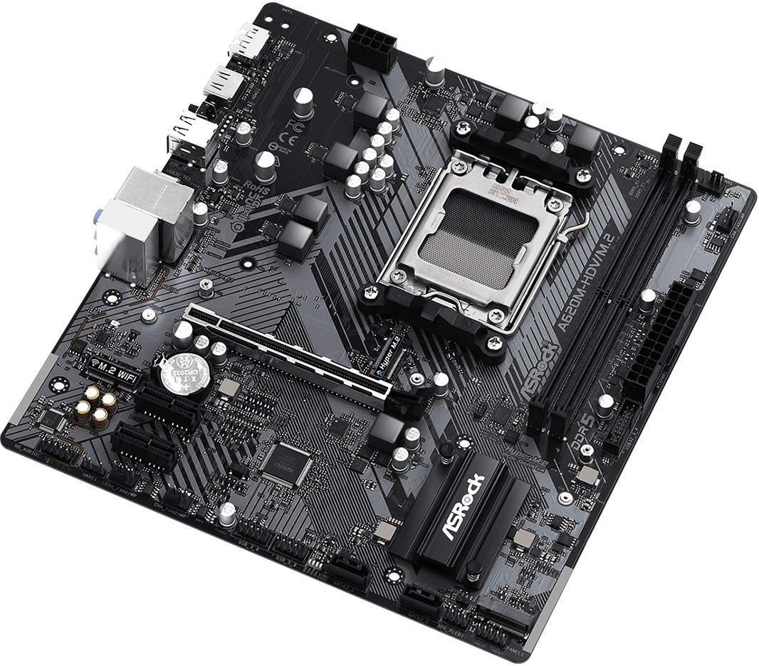 Материнская плата ASRock A620M-HDV/M.2 (AM5, mATX) RTL