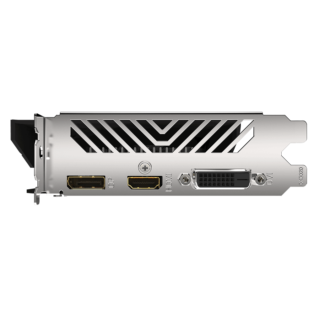 Видеокарта Gigabyte GF GTX1650 Super 4Gb (GV-N165SOC-4GD, 128bit, GDDR6, HDMI+DP+DVI) RTL