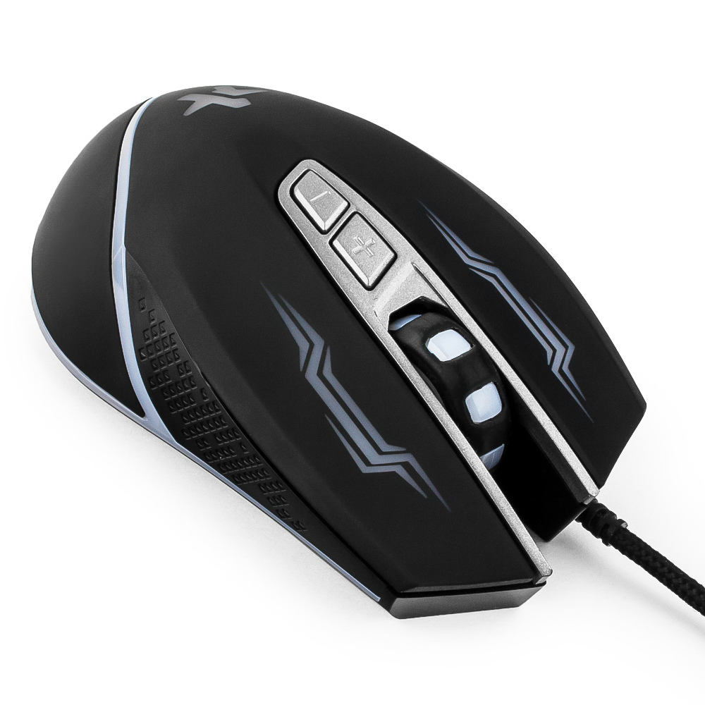 Мышь Гарнизон АСТЕРИОН GM-730G (USB, optical, 2400dpi, игровая, промо-код "Survarium", 1.5m, black)