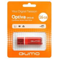 Флеш накопитель USB 2.0 16Gb QUMO Optiva OFD-01 (QM16GUD-OP1, red)