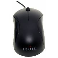 Мышь Oklick 115S (USB, optical, 1000dpi, 1.2m, black)
