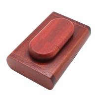Флеш накопитель - Брелок USB 2.0 32Gb (rose wood)