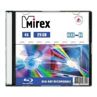 Диск BD-R Mirex (25Gb, 4x, 1шт., Slim Case)