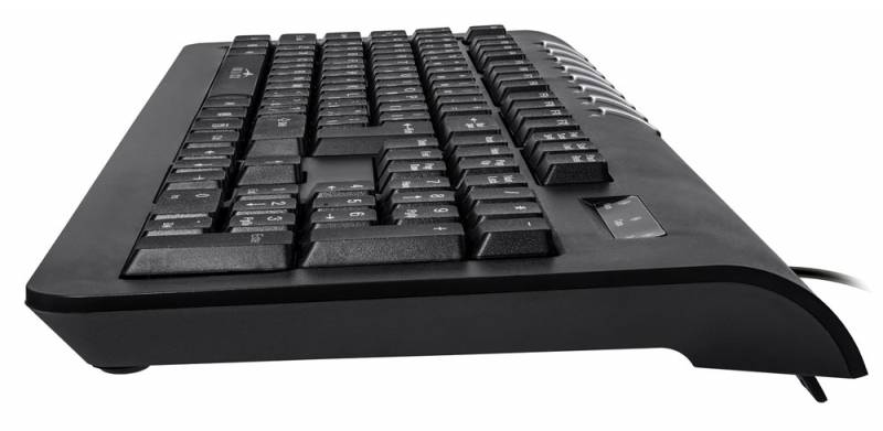 Клавиатура Oklick 360M (USB, мультимедийная, black)