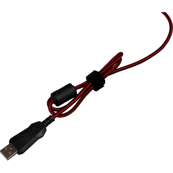 Наушники Redragon MINOS (полноразмерные закрытые, подключение по USB, c микрофоном, игровые, виртуальный объёмный звук 7.1, 2m, black-red)