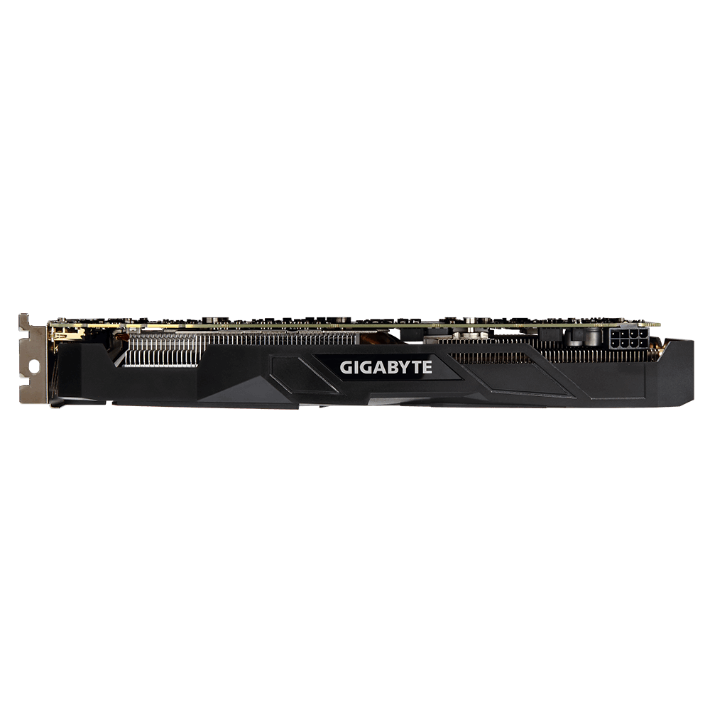 Видеокарта Gigabyte GF GTX1070 8Gb (GV-N1070WF2OC-8GD, 256bit, GDDR5, DVI+HDMI+3xDP) RTL