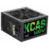 Блок питания AeroCool 600W (KCAS-600W, 80+ Bronze, 120mm, 20+4+4+4pin, 2*PCI-E 6+2pin, 7*SATA, 4*HDD, 1*FDD) RTL