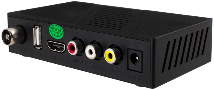 Тюнер для цифрового ТВ внешний / Медиа-проигрыватель Starwind CT-140 (1080p, DVB-T/T2/C, HDMI, JPEG, MKV, 2xUSB, Time Shift, black)