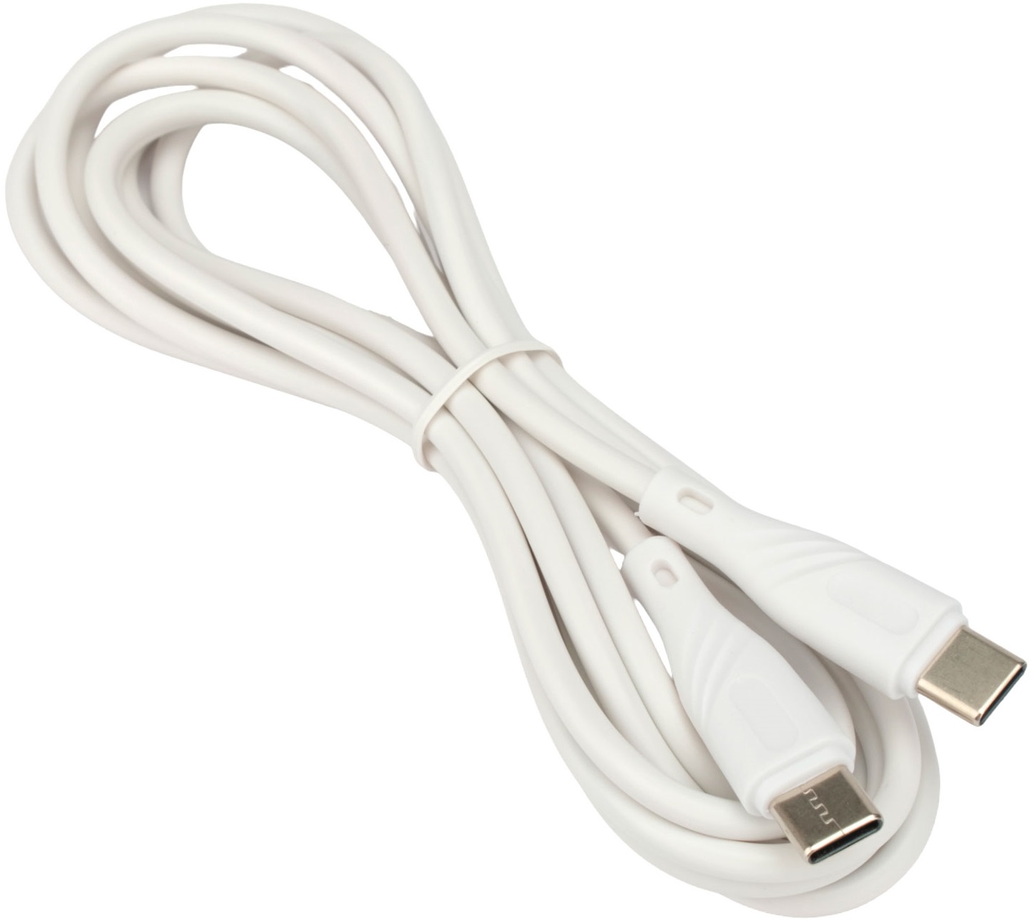 Кабель USB 2.0 Type-C - Type-C 2.0m (CCB-USB2-CMCMO1-2MW, 3А, QC3.0, PD, white) Cablexpert