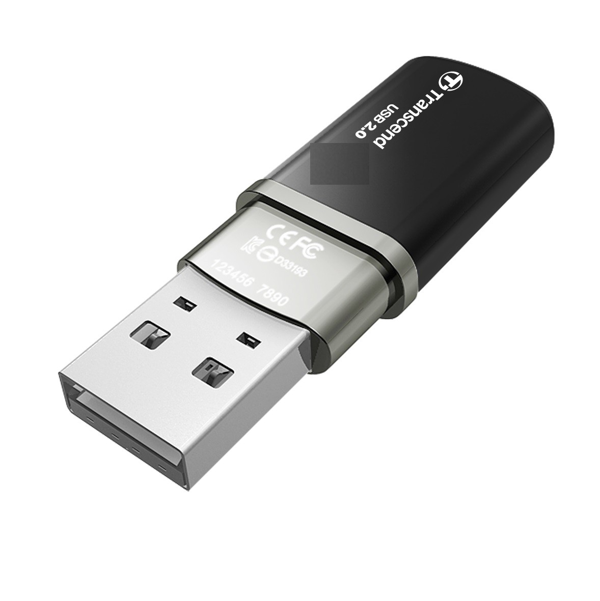 Флеш накопитель USB 2.0 8Gb Transcend JetFlash 320 (TS8GJF320K, black)