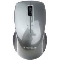 Мышь беспроводная Gembird MUSW-375 (optical, 1000dpi, 2xAAA, black-grey)